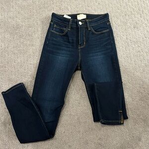 L’agence dark skinny denim